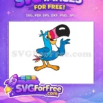 Free Jose Carioca Pointing Free Bright Colors Three Caballeros Free SVG - Instant Download