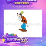 Free Goofy Thinking Pose Free Orange Shirt Mickey Free SVG 1 - Instant Download