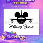 Free Airplane Ears Free Swirl Wheels Disney Bound Free SVG - Instant Download