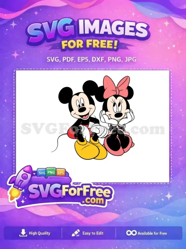 Free Smiling Mickey Free Minnie with Bow Disney Free SVG Free Smiling Mickey Free Minnie with Bow Disney Free SVG
