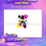 Free Red Shorts Free Pink Bow Mickey Friends Free SVG - Instant Download