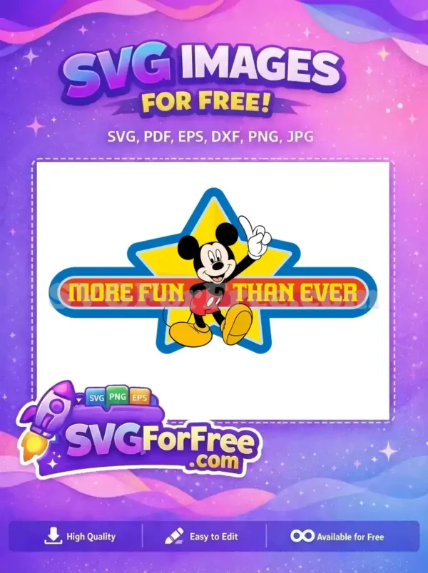 Free Pointing Mickey Free Yellow Shoes More Fun Free SVG