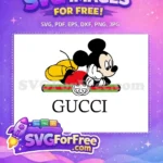 Free Lying Mickey Free Gucci Inspired Movie Free SVG - Instant Download