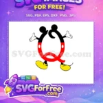 Free Mickey Shoes Free Red Hat Mickey and Friends Free SVG - Instant Download