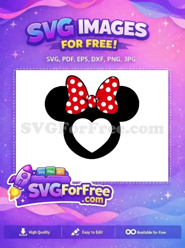 Free Red Polka Dot Free Minnie Bow Movie Free SVG Free Red Polka Dot Free Minnie Bow Movie Free SVG