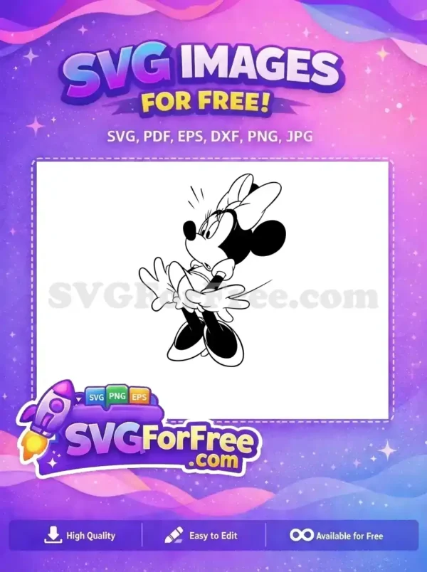 Free Scared Minnie Mouse Free Shocked Expression Mickey Friends Free SVG Free Scared Minnie Mouse Free Shocked Expression Mickey Friends Free SVG