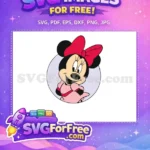 Free Smiling Minnie Free Red Bow Mickey Free SVG 3 - Instant Download