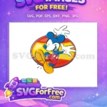 Free Happy Mickey Free Jumping Pose Mickey and Friends Free SVG - Instant Download