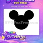 Free Classic Mickey Free Minnie Mouse Characters Cartoon Free SVG - Instant Download