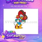 Free Red Sombrero Free Blue Shirt Donald Duck Free SVG - Instant Download
