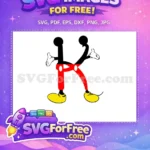 Free Red Pants Free Yellow Shoes Mickey Free SVG 5 - Instant Download