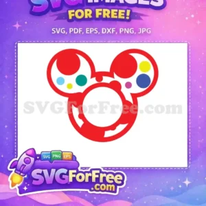 Free Colorful Bubble Free Polka Dots Mickey Heads Free SVG Free Colorful Bubble Free Polka Dots Mickey Heads Free SVG