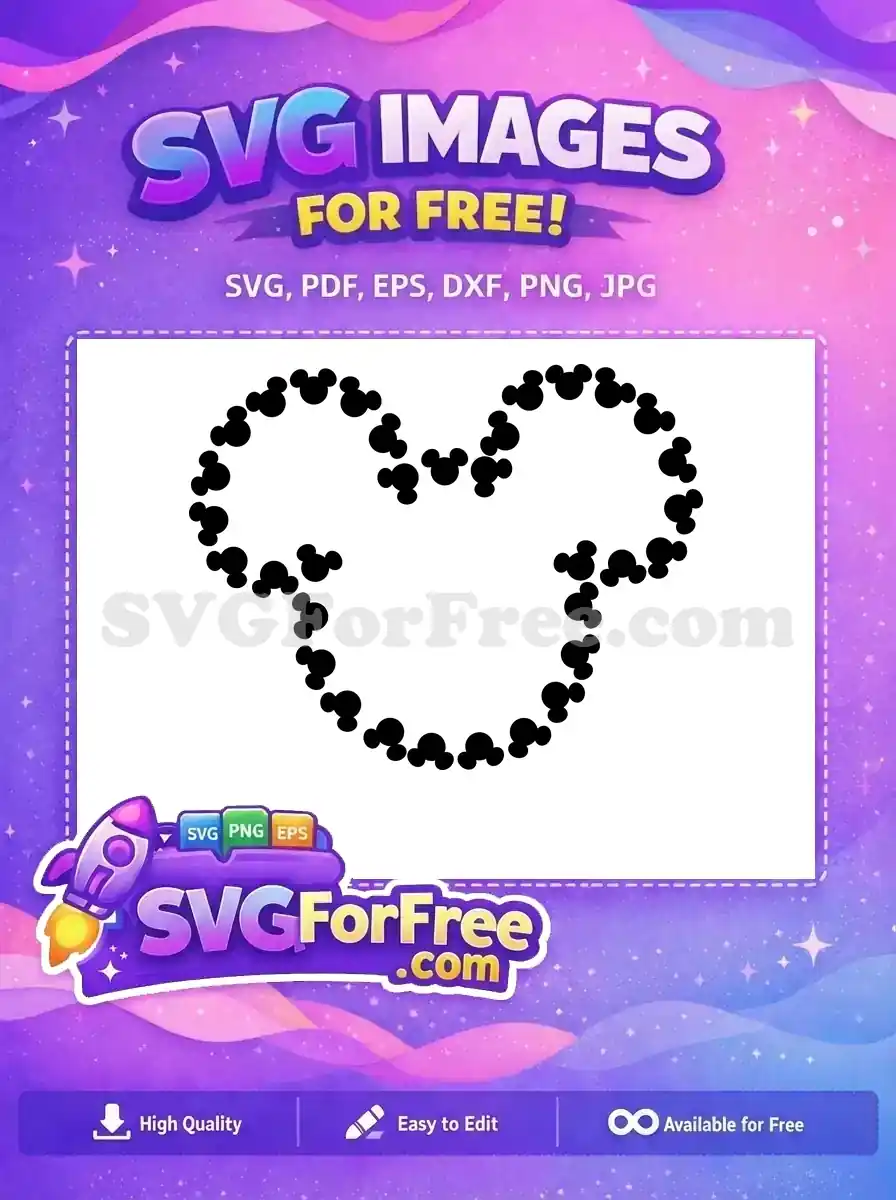 Free Disney Mickey Free Mouse Heads Sayings Free SVG