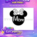 Free Mickey Head Silhouette Free Sayings Bundle Theme Free SVG - Instant Download
