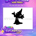 Free Sorcerer Mickey Free Fantasia Movie Pose Free SVG - Instant Download