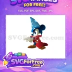Free Pointing Angry Free Sorcerer Fantasia Movie Free SVG - Instant Download