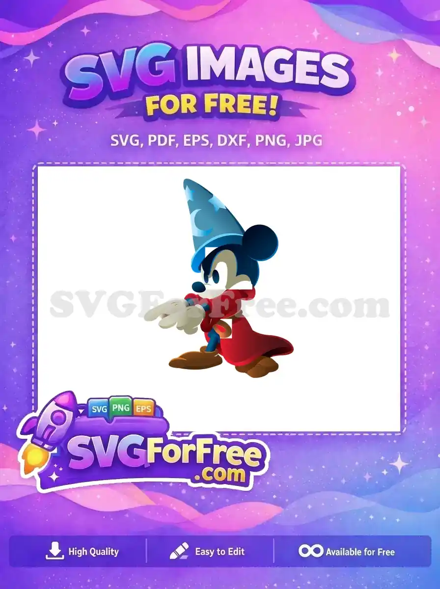 Free Pointing Angry Free Sorcerer Fantasia Movie Free SVG