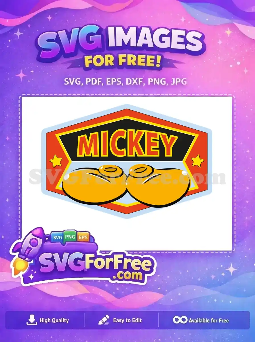 Free Cartoon Shoes Free Mickey Mouse Disney Free SVG