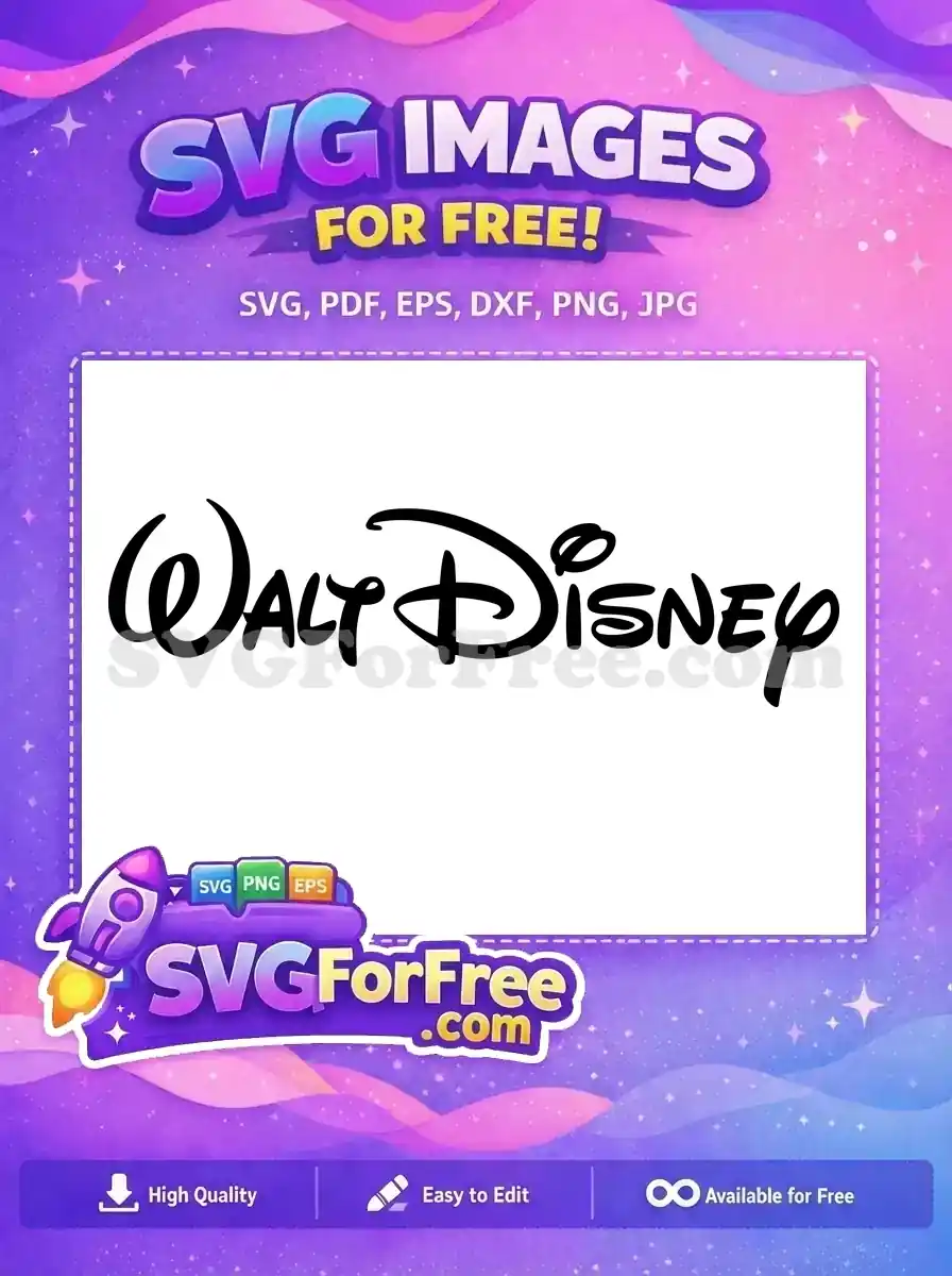 Free Classic Walt Free Disney Free Mickey Mouse SVG