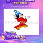 Free Pointing Pose Free Red Robe Fantasia Free SVG - Instant Download