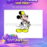 Free Smiling Doctor Free Mickey Mouse Disney Free SVG - Instant Download