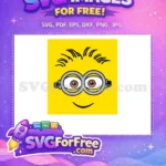 Free Googly Eyes Free Smiling Face Minions Free SVG - Instant Download