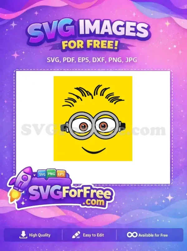 Free Googly Eyes Free Smiling Face Minions Free SVG
