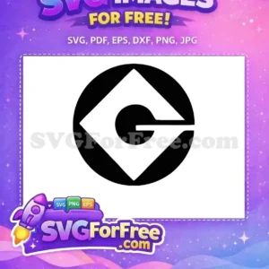 Free Black Goggles Free 'G' Symbol Minions Free SVG