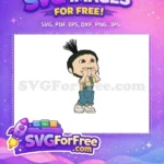 Free Nervous Expression Free Overalls Minions Movie Free SVG - Instant Download