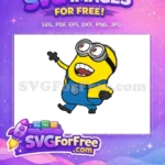 Free Googly Eyes Free Waving Minion Despicable Me Free SVG - Instant Download