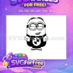 Free One Eye Free BMW Logo Minions Free SVG - Instant Download