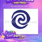 Free Swirl Design Free Minnie Font Moana Free SVG - Instant Download