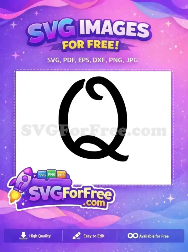 Free Minnie Bold Letter Free Q Font Movie Free SVG Free Minnie Bold Letter Free Q Font Movie Free SVG