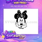 Free Kissing Minnie Free Adoring Mickey Mouse Free SVG - Instant Download