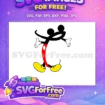 Free Black Minnie Font Free Posing Number Movie Free SVG - Instant Download