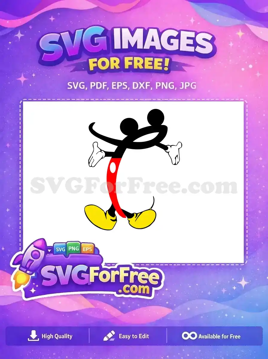 Free Black Minnie Font Free Posing Number Movie Free SVG
