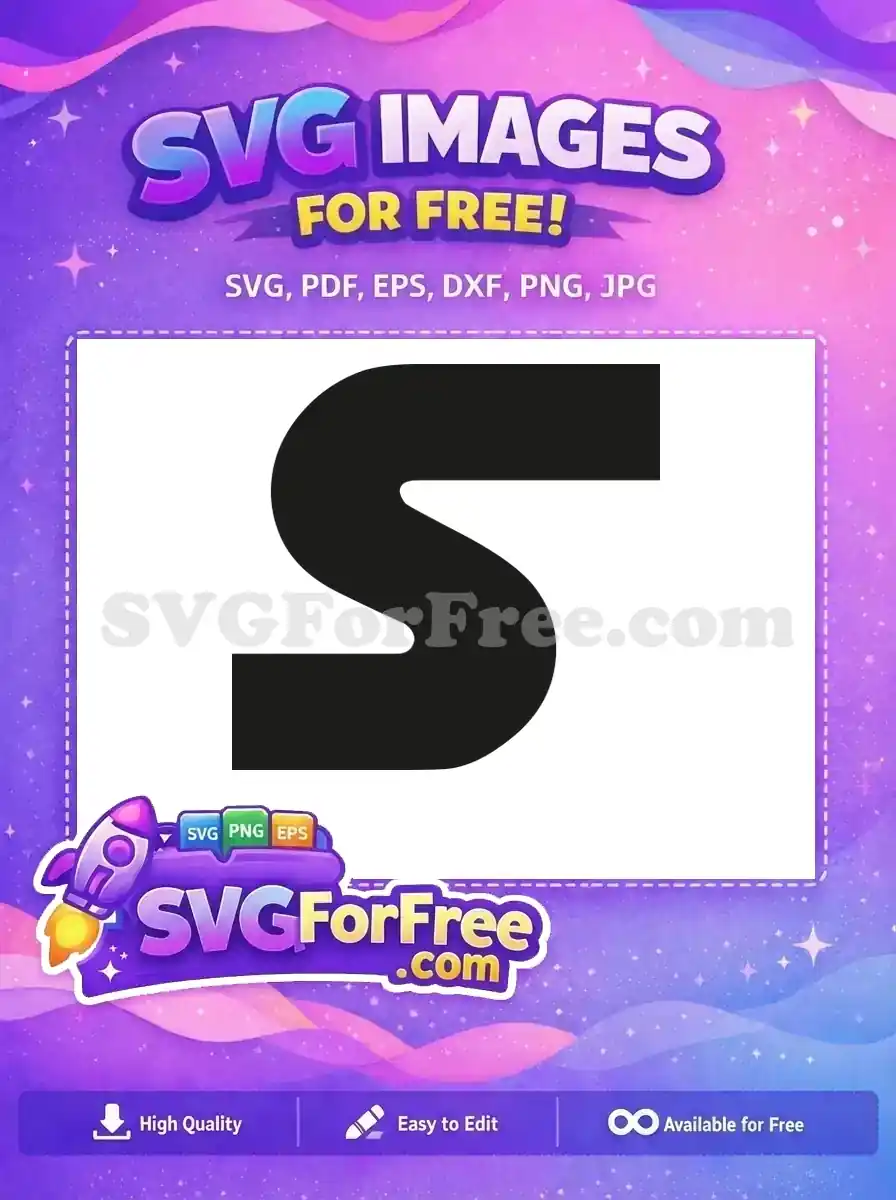 Free Minnie Bold Font Free Letter S Initial Free SVG