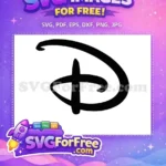 Free Minnie Initial Free Monogram Disney Free SVG - Instant Download
