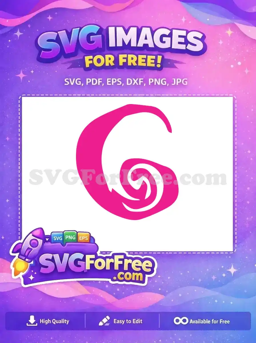 Free Pink Minnie Free Letter Font Minnie Free SVG