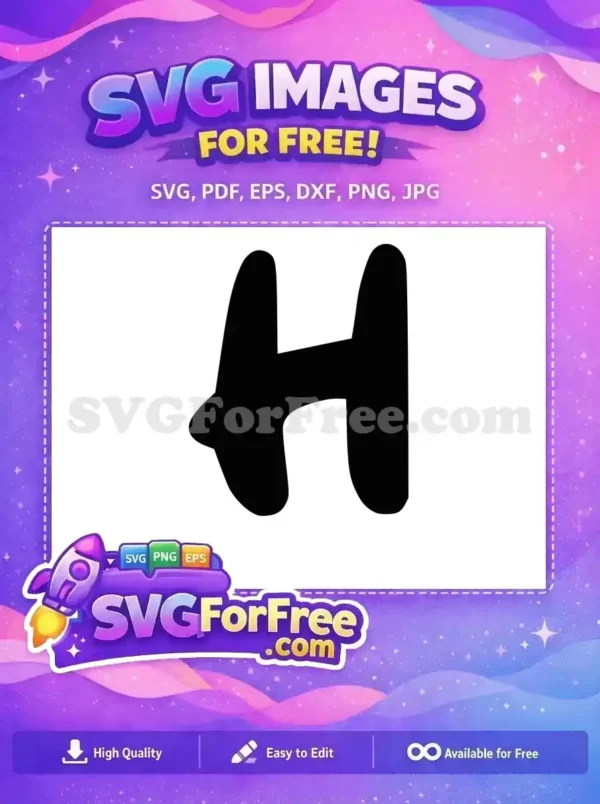 Free Minnie Font Initial Free Letter H Minnie Free SVG Free Minnie Font Initial Free Letter H Minnie Free SVG