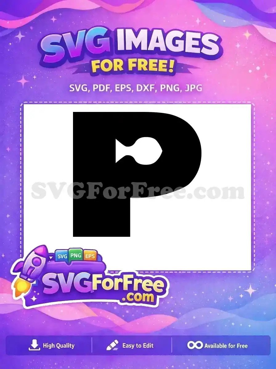 Free Black Minnie Font Free Mouse Initial P Free SVG