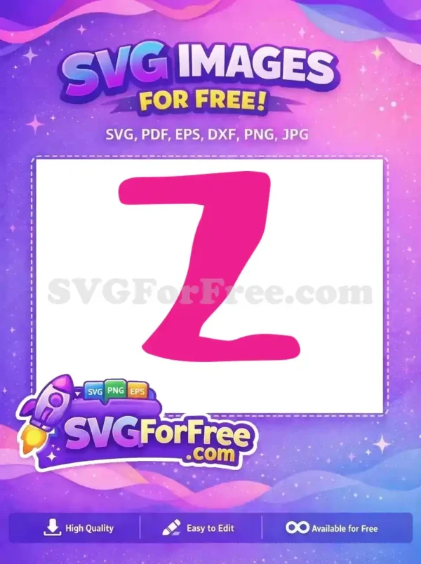 Free Minnie Pink Font Free Letter Z Alphabet Free SVG Free Minnie Pink Font Free Letter Z Alphabet Free SVG