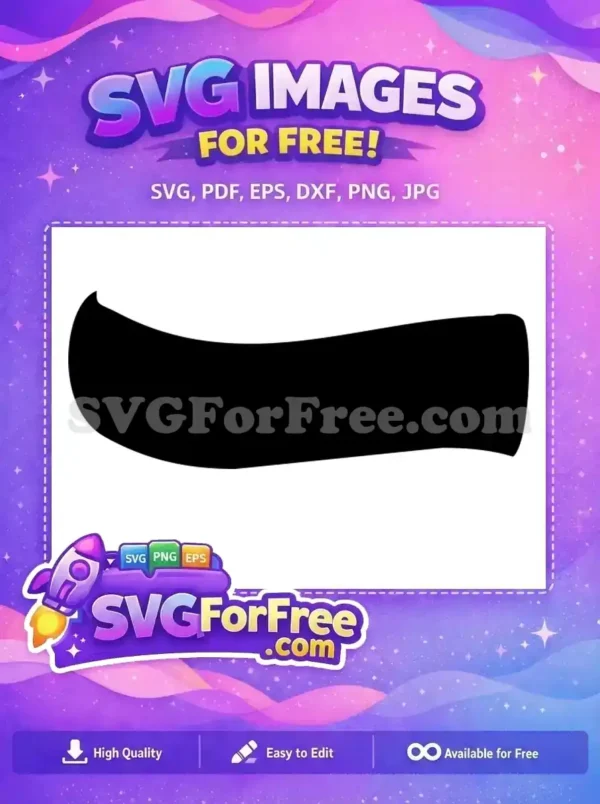 Free Minnie Font Free Black Silhouette Category 1 Free SVG