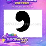 Free Black Minnie Font Free Number One Font Free SVG - Instant Download