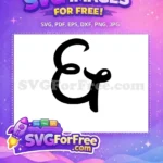 Free Minnie Swirl Font Free Ampersand Free SVG - Instant Download