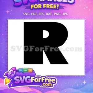Free Black Letter R Free Minnie Font Alphabet Free SVG Free Black Letter R Free Minnie Font Alphabet Free SVG