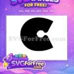 Free Minnie Number One Free Black Font Number Free SVG - Instant Download