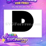 Free Classic Minnie Free Bold Font Number 1 Free SVG - Instant Download