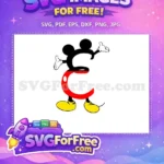 Free Red Minnie Bow Free Yellow Shoes Minnie Free SVG - Instant Download