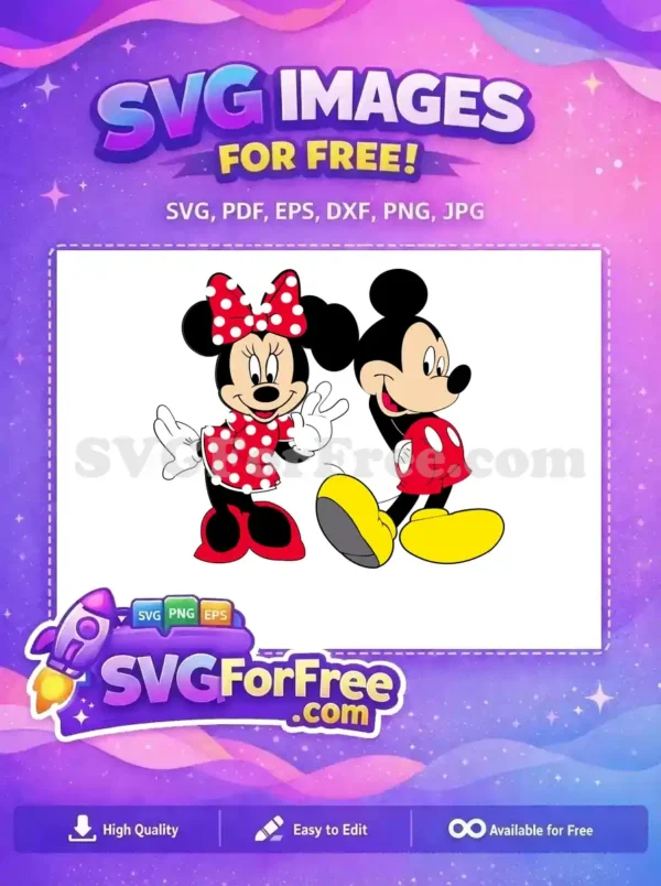 Free Polka Dot Bow Free Waving Hand Minnie Mouse Free SVG Free Polka Dot Bow Free Waving Hand Minnie Mouse Free SVG